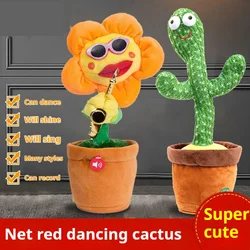 New Dancing Twist Cactus Toys  Boys And Girls Babies Who Can Learn To Talk Baby Boom Racy Sound Recording Dolls Interesting