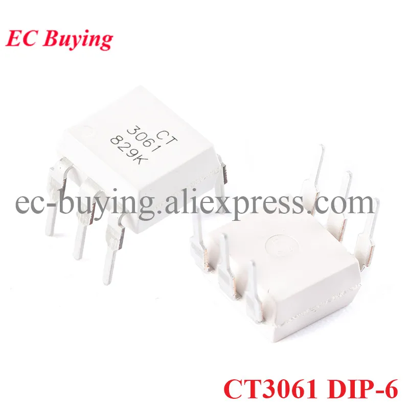 5 teile/los CT3061 DIP-6 Null-cross Optokoppler Chip Kompatibel mit MOC3061 IC Controller Neue Original