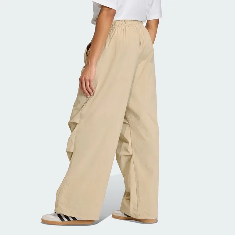 Adidas Clover New Women's Khaki Loose Classic Casual Pants KD1522