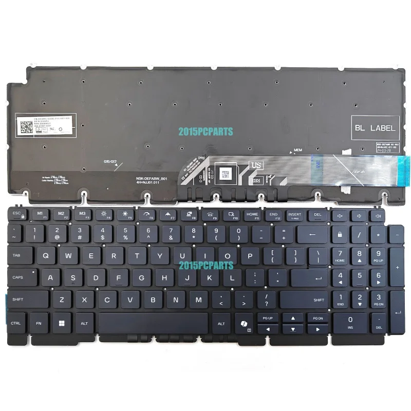

Z New for Dell Alienware 16 Aurora AC16250 16X Aurora AC16251 Keyboard Backlit US
