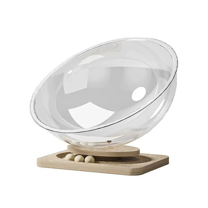 All Seasons Universal Space Capsule Summer Nest Turntable  Bed Integral Semi-Closed Acrylic Semi-Circle