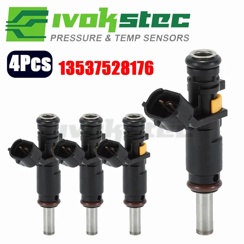 4pcs Fuel Injector for Mini Cooper 1.6L 2007-2009 2011-2015 V752817680 V752817680-07 1984G7