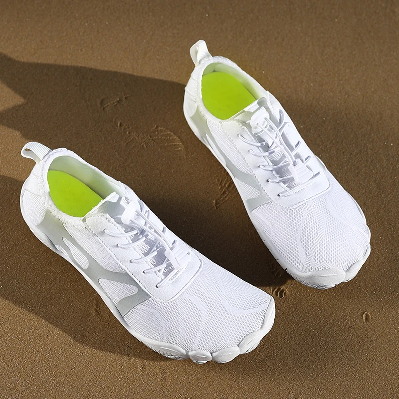 

Wading Shoes Men Women Summer Outdoor Barefoot Beach Shoes Non-Slip Wear-Resistant Quick-Drying Mesh Breathable Upstream Shoes