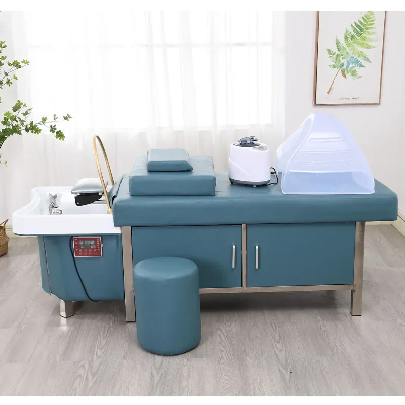 

Originality Salon Chair Beauty Salon Portable Water Hair Spa Wash Bed Shower Shampoo Massage Mobile Basin Aesthetic Furniture