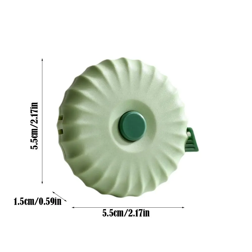 Portable Mini 2M Tape Measure Multifunctional One Click Rebound Soft Leather Ruler Body Measurements Clothing Tailor