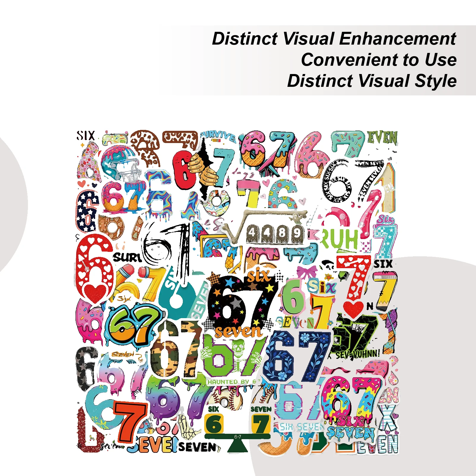 

Наклейки с номерами, 50 листов, водонепроницаемые, самоклеящиеся, 67 наклеек, липкие цифры для делового дома, двери, бутылки вина, чашки, упаковка