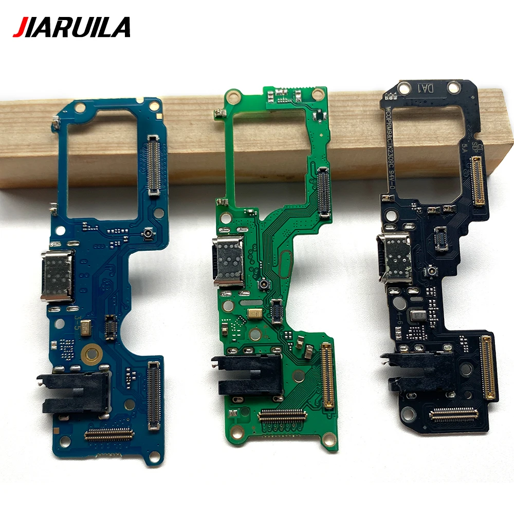 50Pcs，NEW USB Charging Port Mic Microphone Dock Connector Board Flex Cable Repair For OPPO Realme 3 5 5i 6 Pro 7 5G 8 8i 9 9i