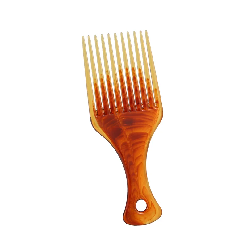

X17A 2025 NEW-2X Hair Comb Hair Fork Comb Insert Hairdressing Curly Hair Brush Comb Hairbrush Styling Tool For Men & Women