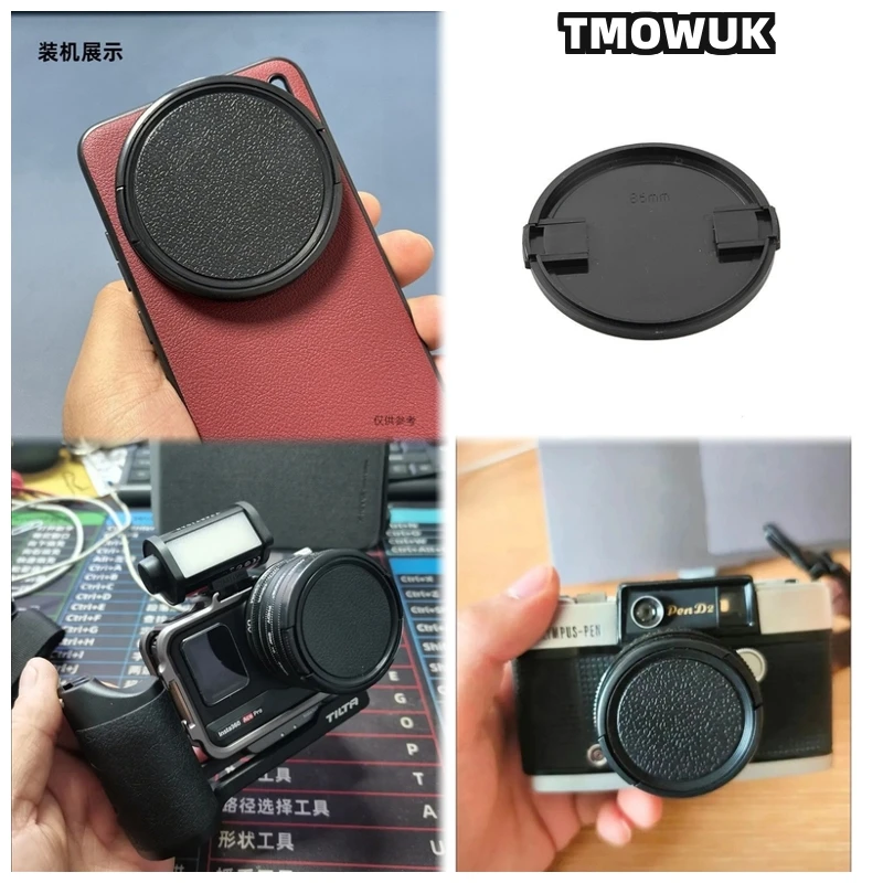 

For OLYMPUS PEN E-PM12345678910 E-M1 510 OM OM-2 Camera Lens Cap Protective Cover Center Pinch Snap-on 49mm 52 55 58 62 67 72
