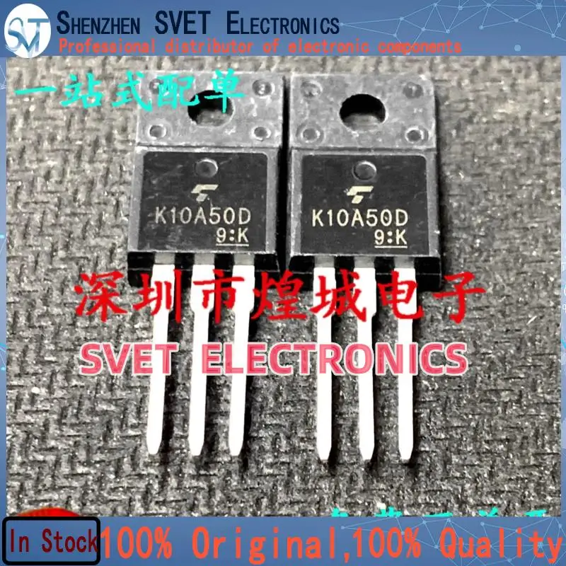 10PCS-50PCS  TK10A50D K12A50D TO-220F 10A 500V    Original In Stock Fast shipping