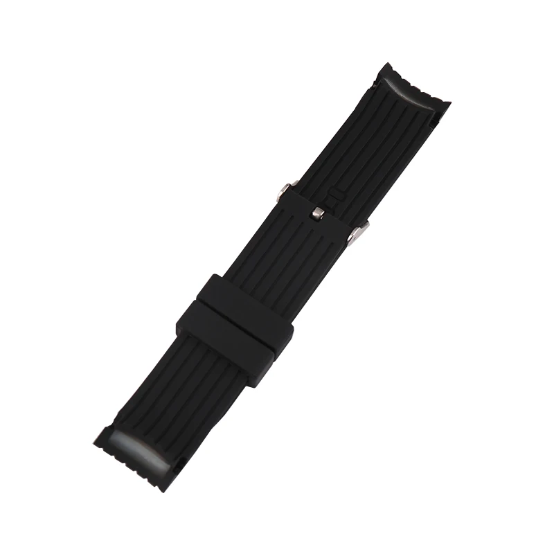 Аксессуары для часов, спортивные и уличные водонепроницаемые силиконовые резиновые ремешки для часов, мужские и женские умные браслеты, цепочки для часов 20