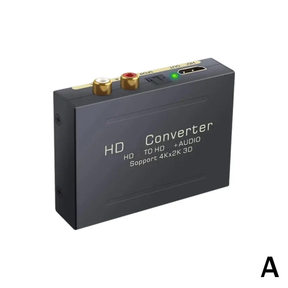 To Optical R/L For HDMI With Optical Digital Audio Convert + Extract + Split Video Splitter Left And Right Analog Channels H8R5