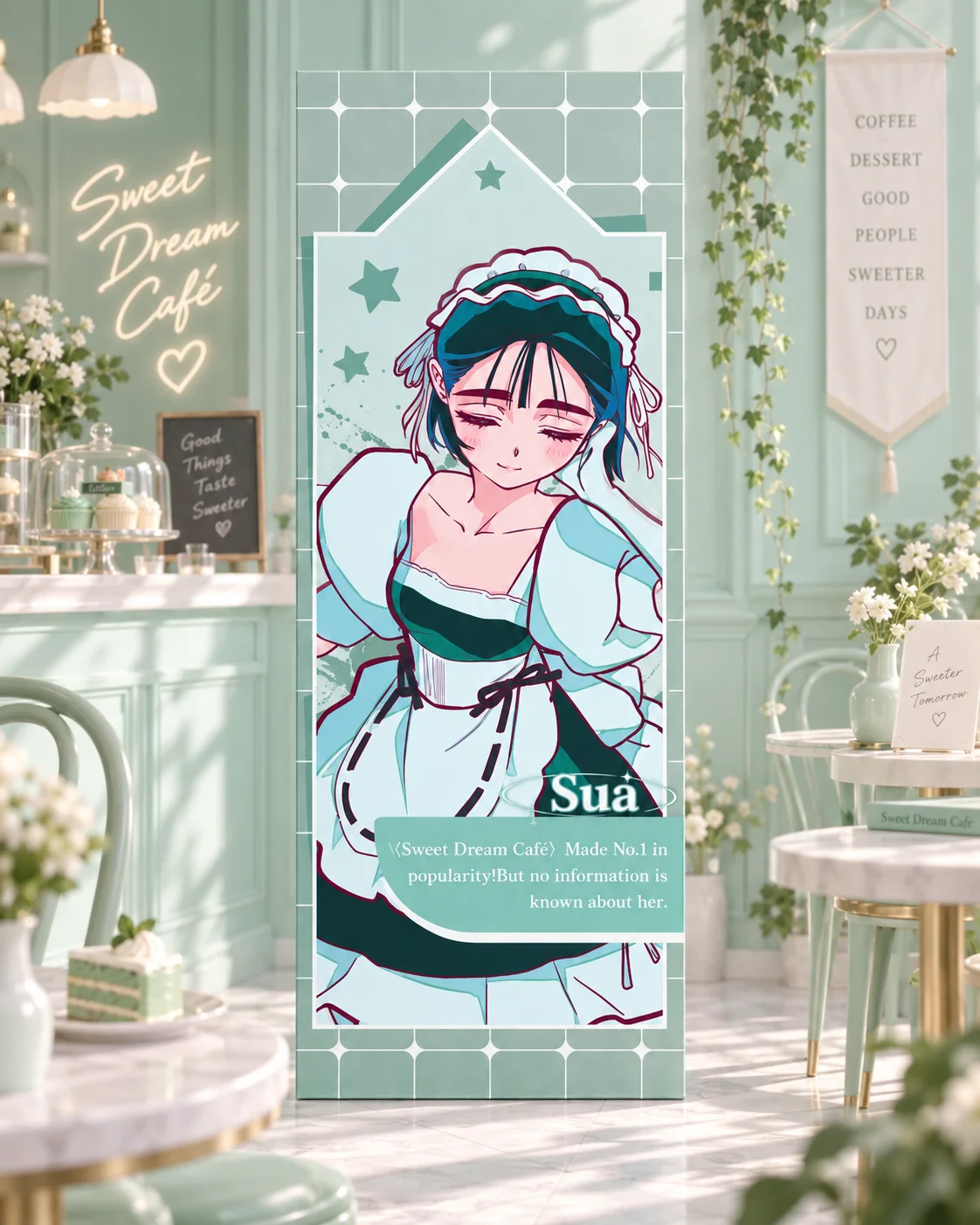 Alien Stage Scroll Canvas Wall Hanging Painting Anime Mizi Sua Till Ivan Hyuna Luka Vertical Poster Wall Art Home Decor for Bedr