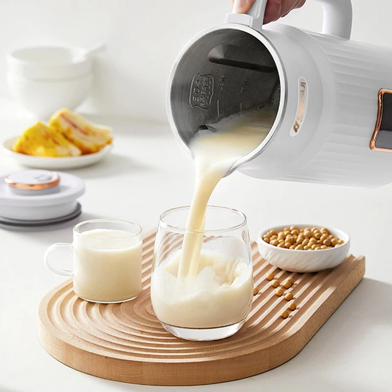 850ml Electric Soy Milk Juicer Portable Food Blender Mixer Automatic Soybean Milk Maker Wall Breaking Machine 220V
