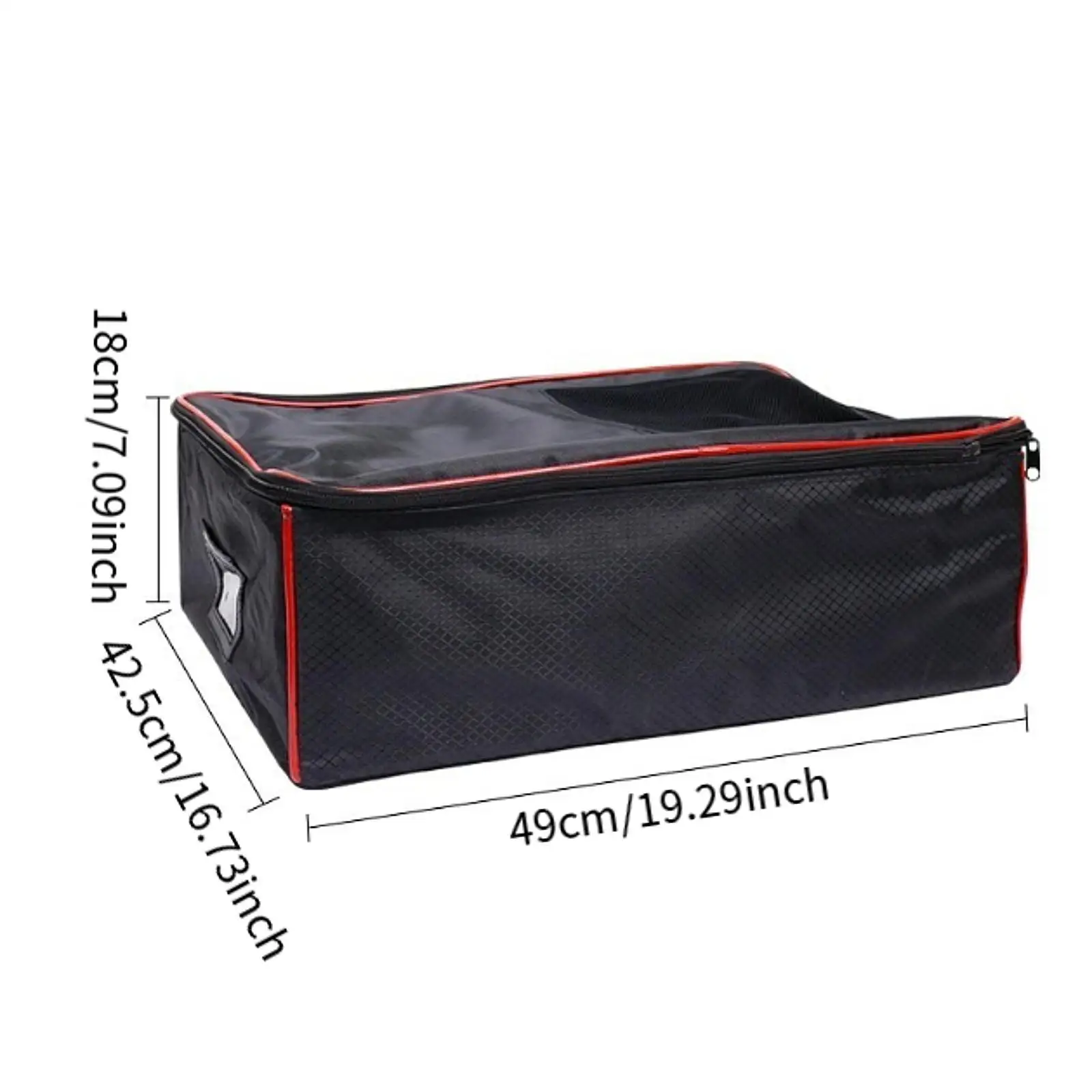 

Golf Trunk Organizer Golf Trunk Case Bag Large Capacity Zipper, Golf Trunk Storage Travel Bag for Balls Clothing Golfers Tees