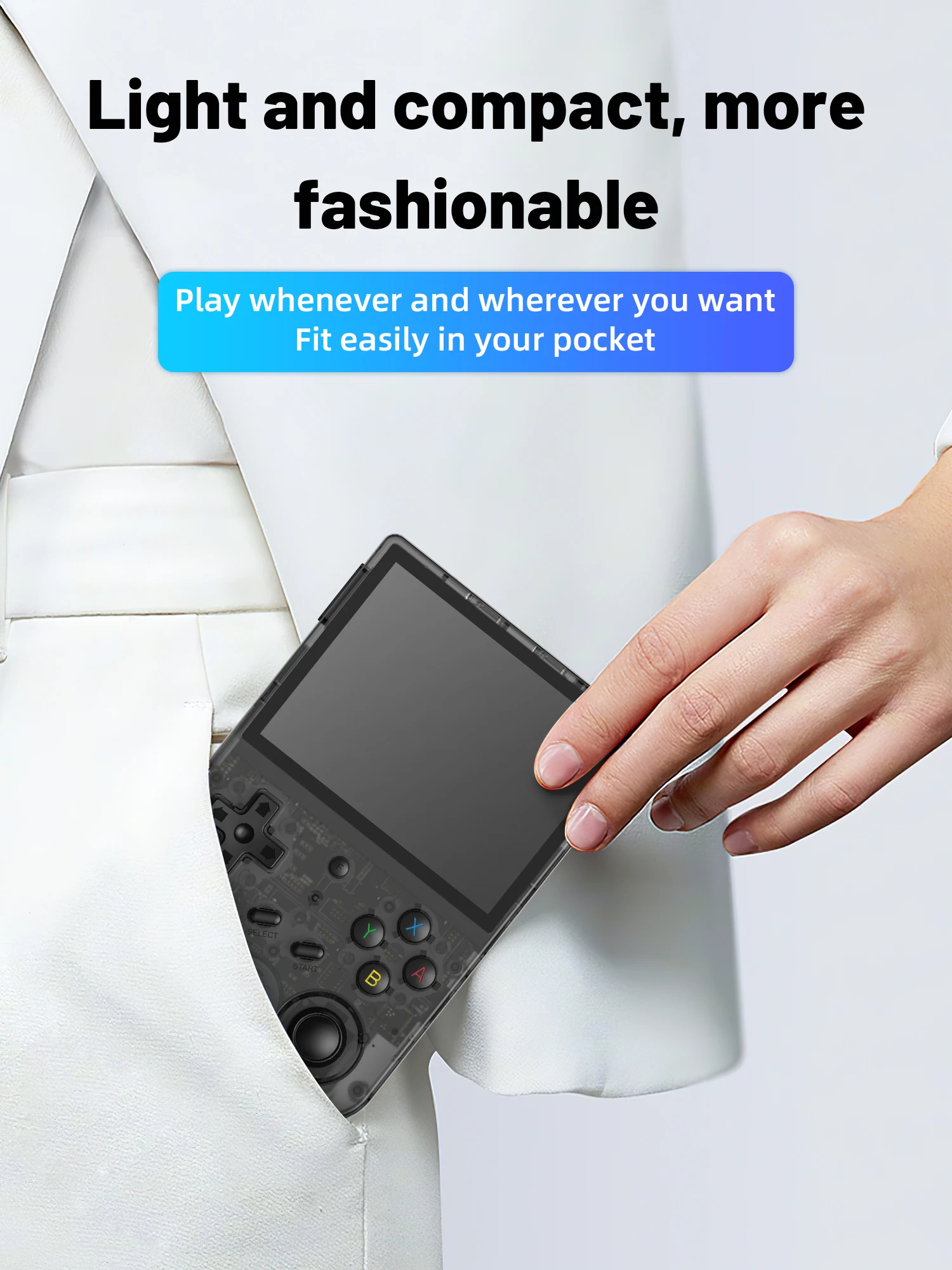 ANBERNIC RG353V RG353VS Retro Handheld Game 3.5'' IPS Screen Supports WiFi,Bluetooth,Online Fighting,Streaming,HDMI-compatible