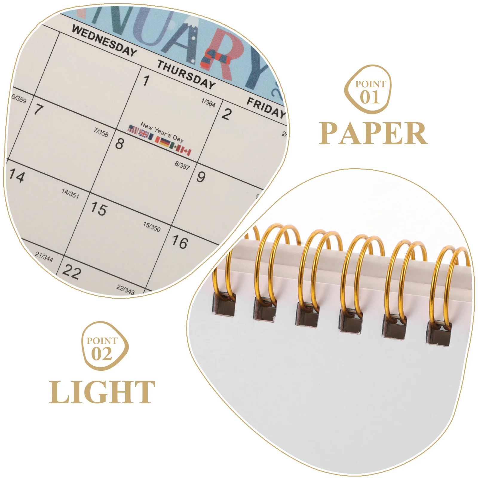 ミニデスクトップカレンダー 2026: ミニマリストスタンディングフリップデスクパッド厚紙マンスリープランナーオフィス寝室学習テーブル用ブラック