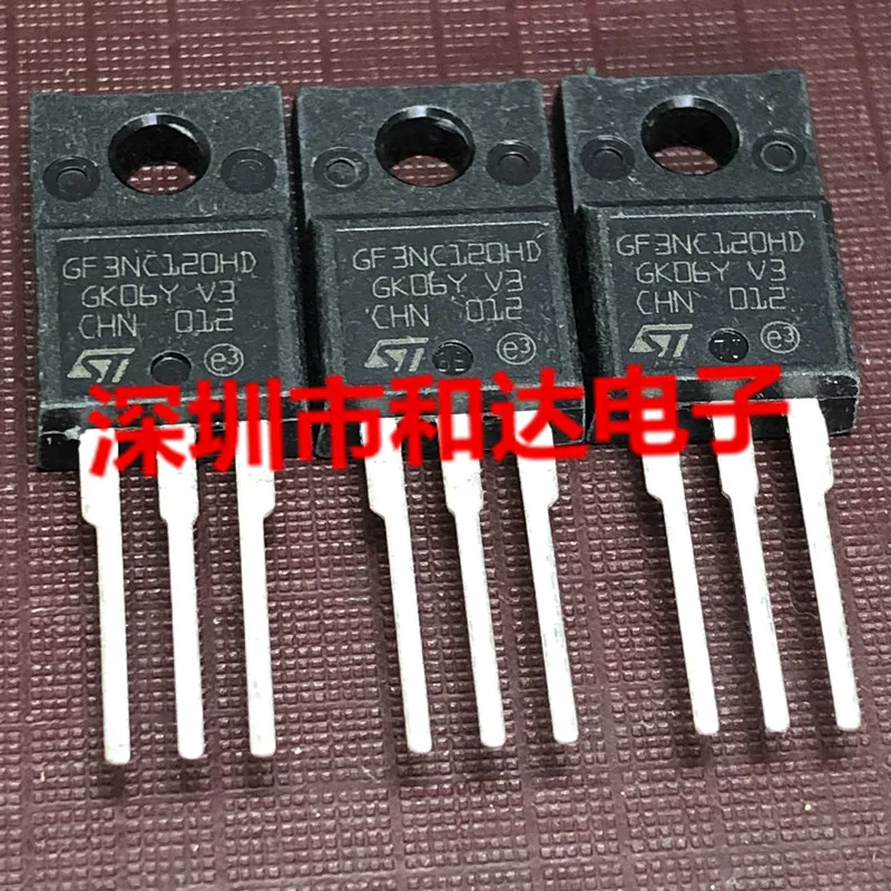 10pcs GF3NC120HD STGF3NC120HD F 1200V 6A