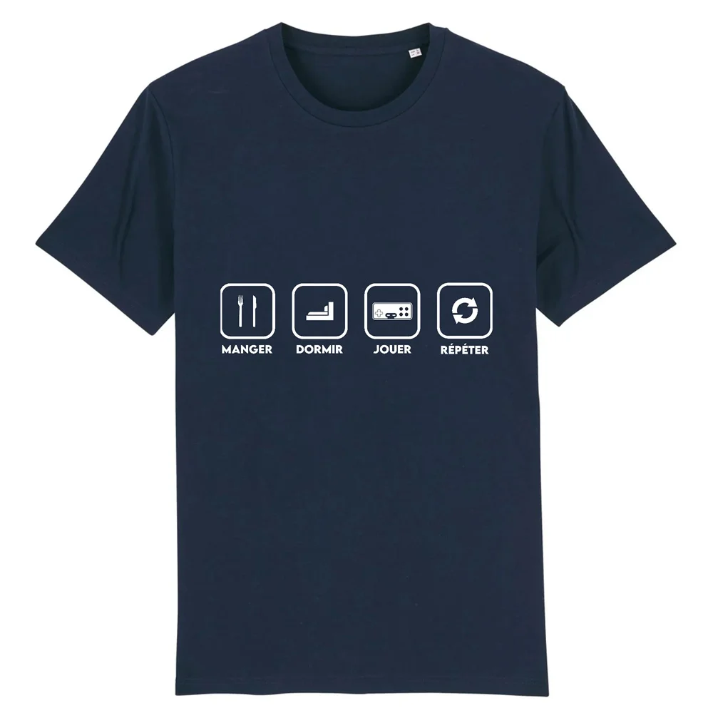 

Summer Men's T-shirt Short Sleeve Round Neck Oversized Pullover Gamer T-shirt Fashion Street Trend Unisex T-shirt Round Neck Top