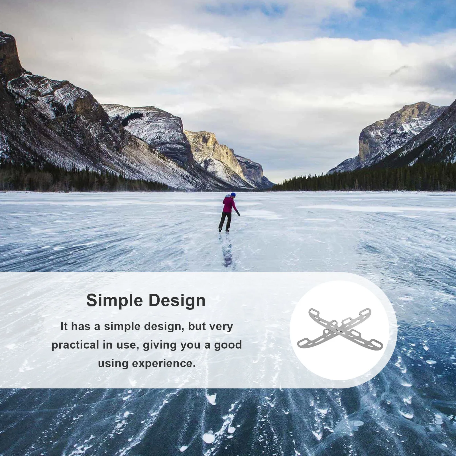 

1pcs 1 Pair Stainless Steel Durable Replaceable Ice Skate Shoe Blades For Hockey Figure Skating Metal Skating