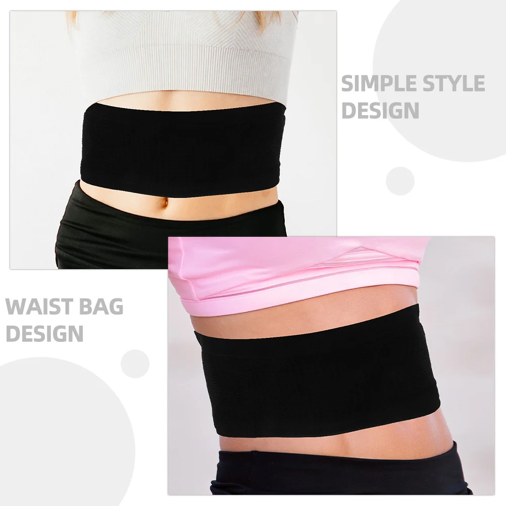 

Running Waist Bag Breathable Elastic Waist Pack Multi-Function Phone Holder Suitable for Hiking Yoga Camping Outdoor Fitness