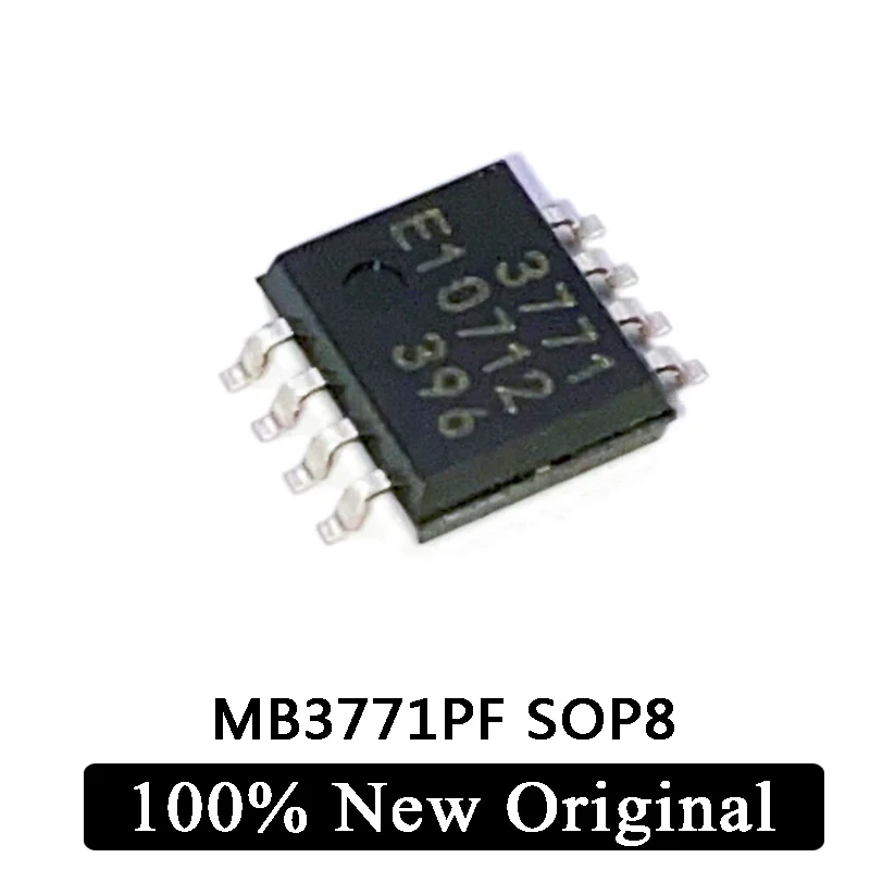 2Pcs 100% New Original MB3771PF screen printing MB3771 SOP8 MCU monitoring chip SMD package IC chip in stock Free Shipping