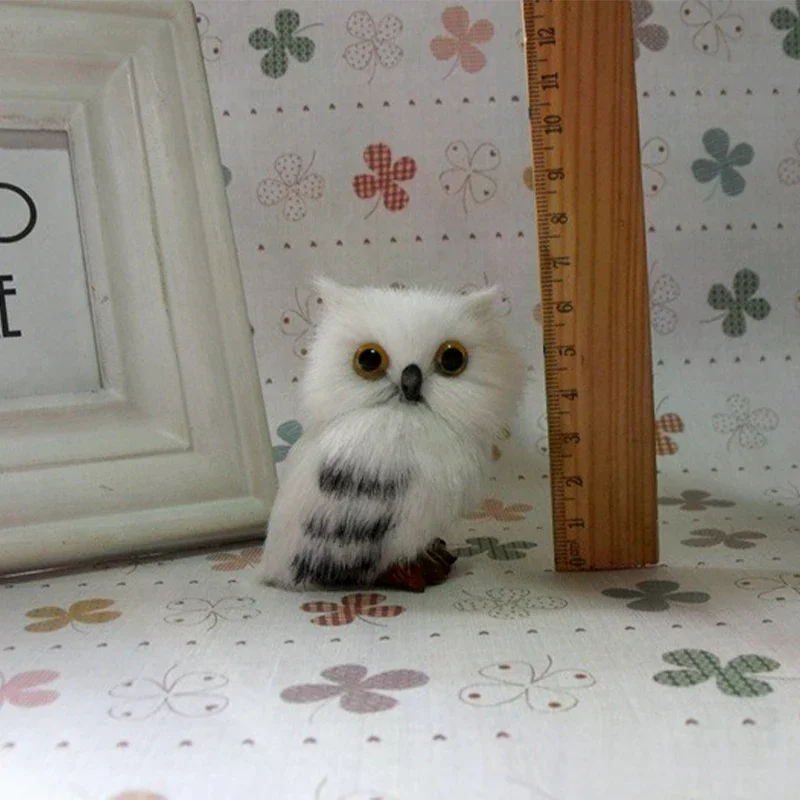 Festive Holiday Cheer! Exquisite Furry Owl Ornament, Cute Christmas Bird Simulation Home Decor Gift
