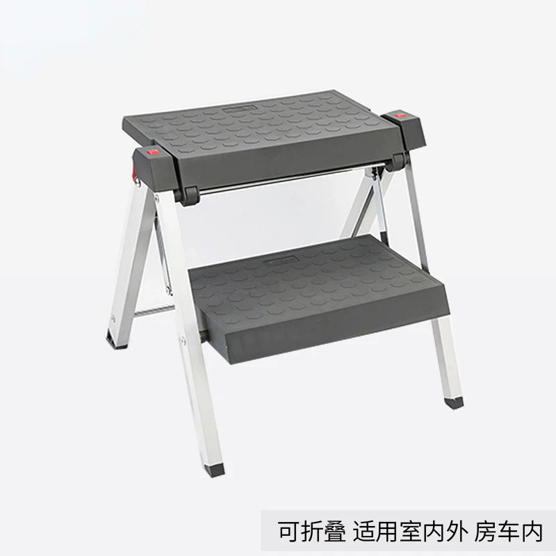 Folding ladder two or three step ladder herringbone hanging aluminum alloy insulated indoor climbing ladder cabinet portable