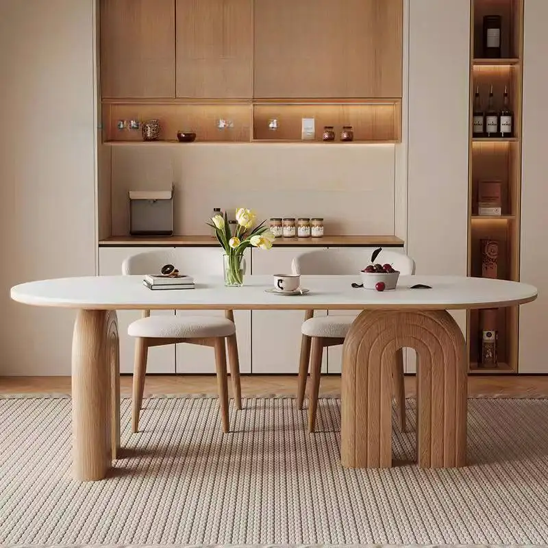 Designer Style Dining Tables Chairs Legs Items Expandable Modern Dining Tables Luxury Nordic Mesas Comedor Furniture For Home