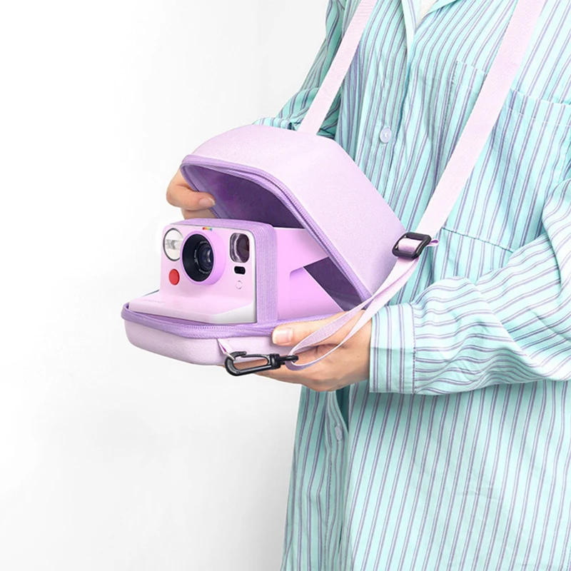 Ежедневная сумка для мгновенного хранения камеры, противоударный чехол из пленки EVA, жесткий чехол для камеры с защитой от царапин для Polaroid GO/One Step 2/NOW+