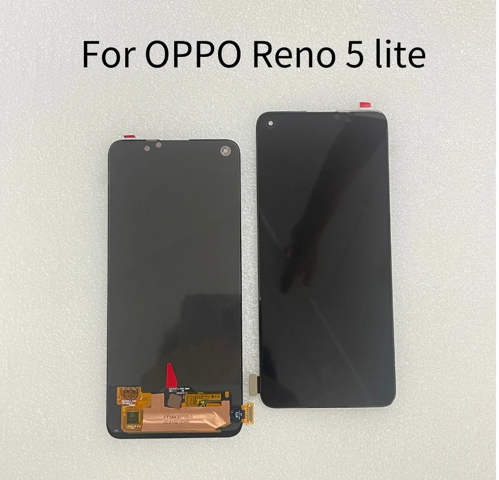 

OLED-дисплей 6,43 дюйма для OPPO Reno5 Lite CPH2205, ЖК-дисплей для OPPO Reno 5 Lite