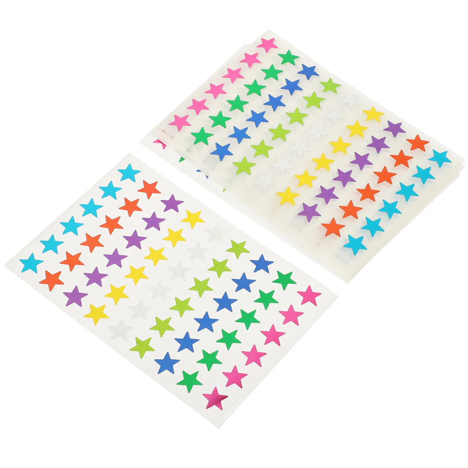 

50 Sheets Self Adhesive Aluminum Foil Stickers Hd Printed Decorative Diary Craft Supplies for Scrapbooking Journaling DIY