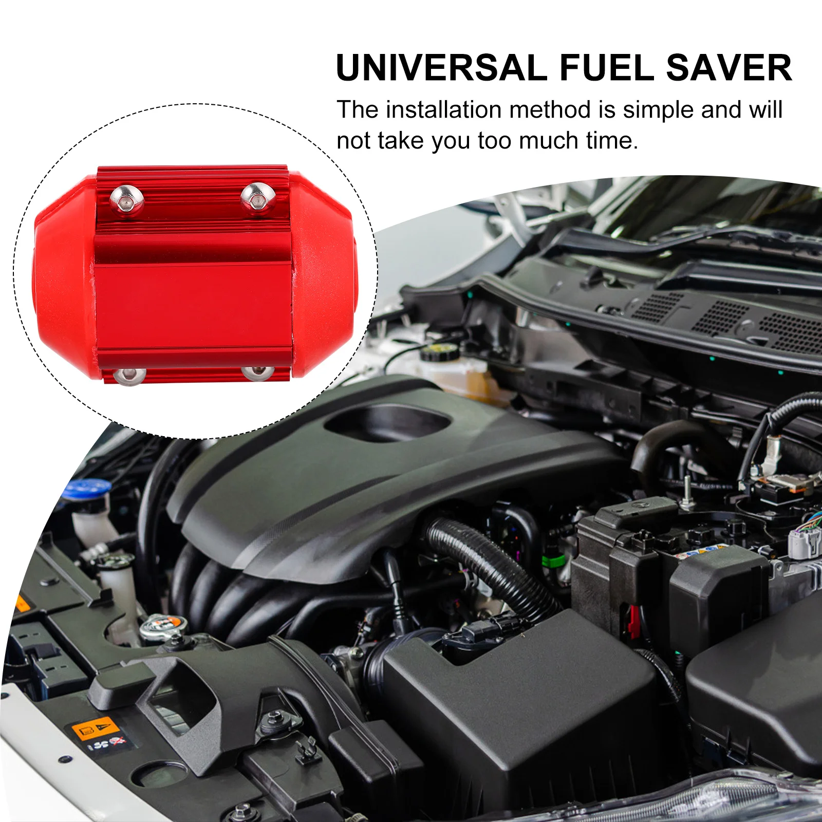 

1Pcs Purifier Universal Magnetic Car Gas Oil Economizer Car Accessory High Performance Stable Vehicle Economizer