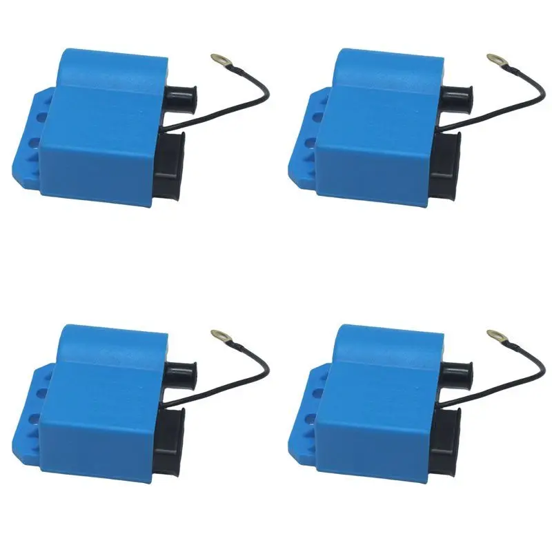 

4X Cdi Electronic Central Ignition Coil 32398112 ABS Replacement For Vespa PX 80 125 150 200