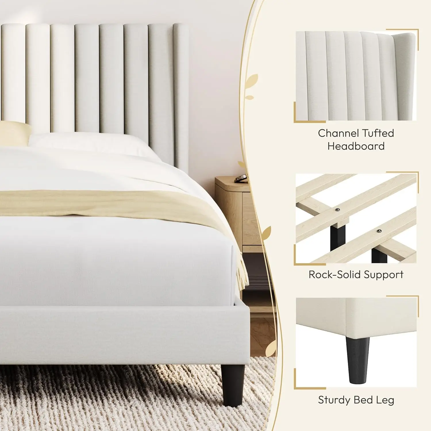 Thumbnail 4 - #10 Cheap Upholstered Headboards Worth Buying