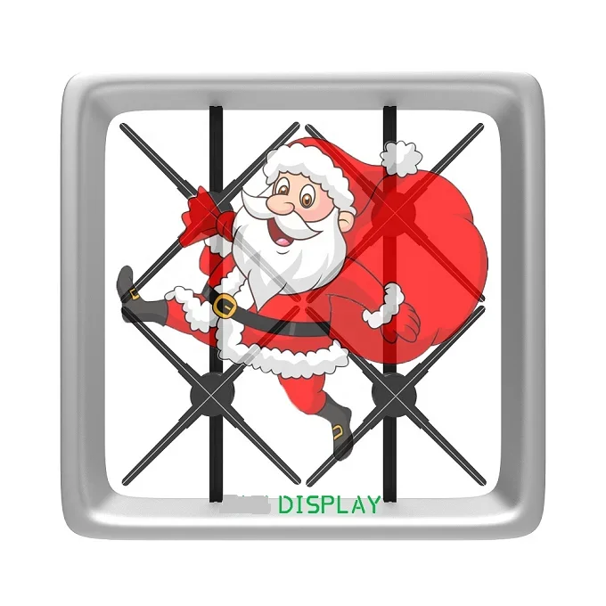 Ventilatore 3D ologramma sincronizzato da 65 cm Pubblicità wifi Attrezzatura 3D bluetooth Ventilatore olografico 3D Display ologramma pubblicitario