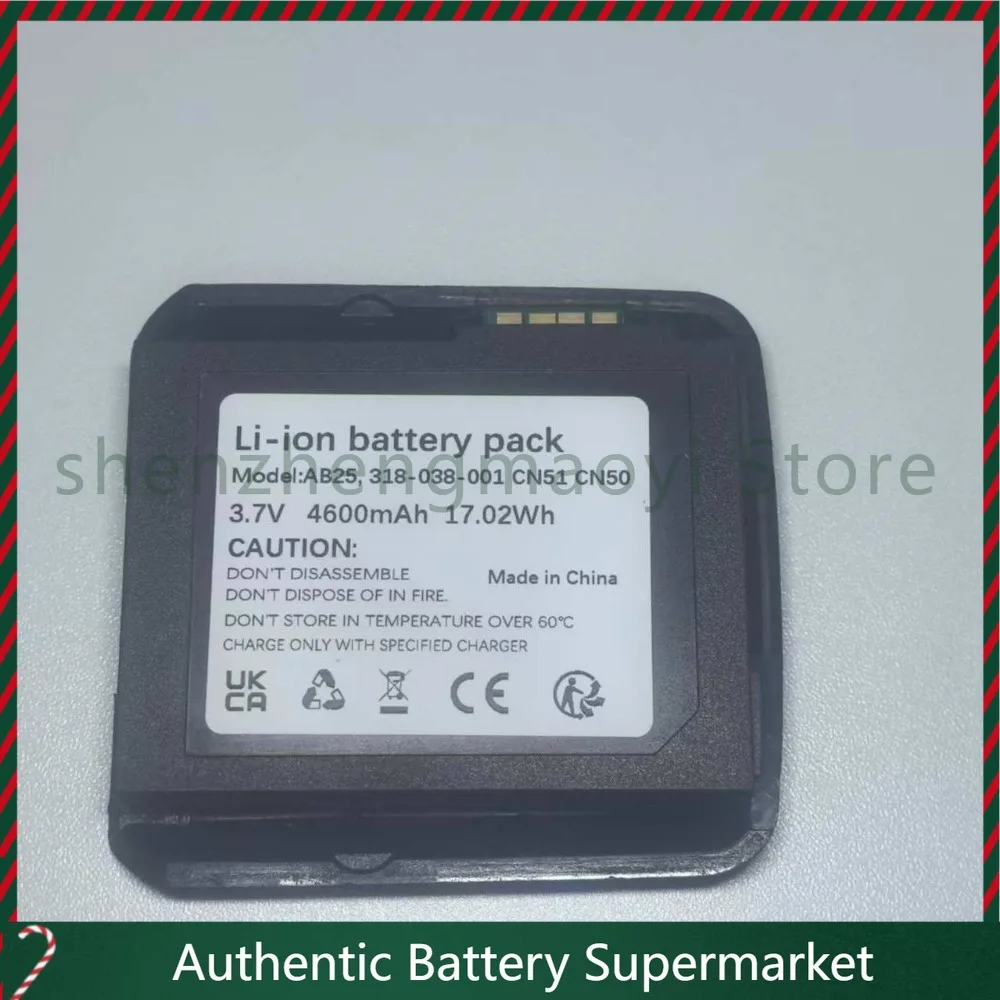 High quality products for honeywell intermec cn50 cn51 scan gun 4600mah replace battery