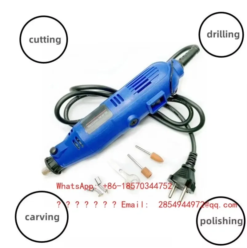 2027  171PC Mini Electric Grinding DIY Tool Handheld Electric Drill Cutting Machine Jade Carving Grinding Machine 130W