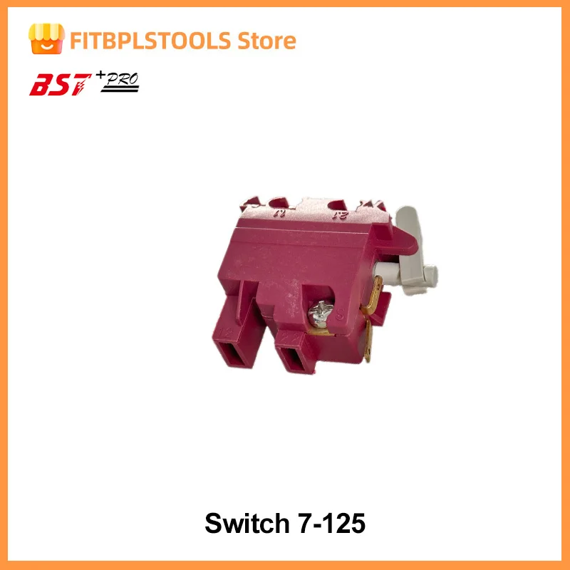 Interruptor de botão de gatilho para moedor de ângulo Bosch GWS7-125, acessórios de ferramentas elétricas