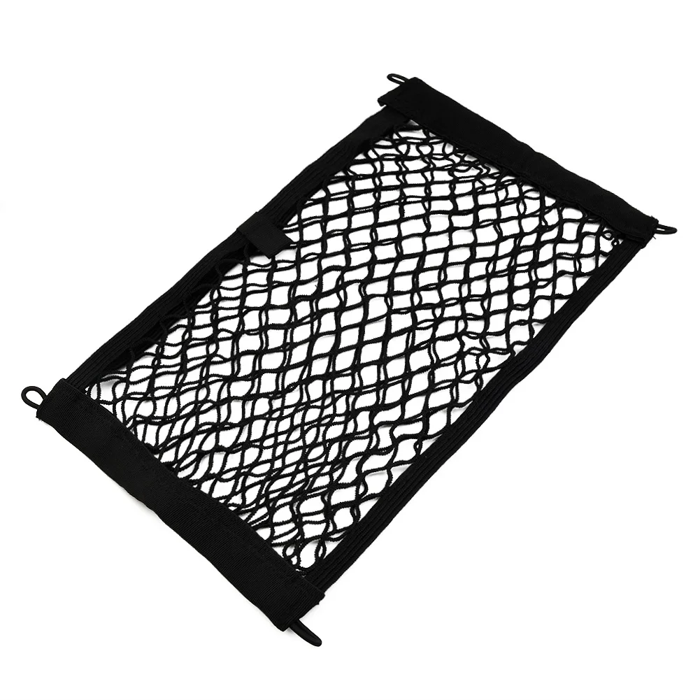 Car Storage Net Extra Large Elastic Organizers Framed Mesh Net Pocket with Screws For RV Caravan Motorhome Boat Truck