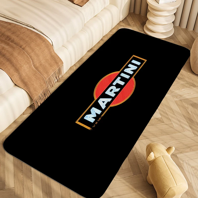 Carpet for Bedroom M-Martinis, Washable Non-slip Kitchen Mats ,Sleeping Room Rugs, Funny Doormat Entrance Door, Bathmat, Home