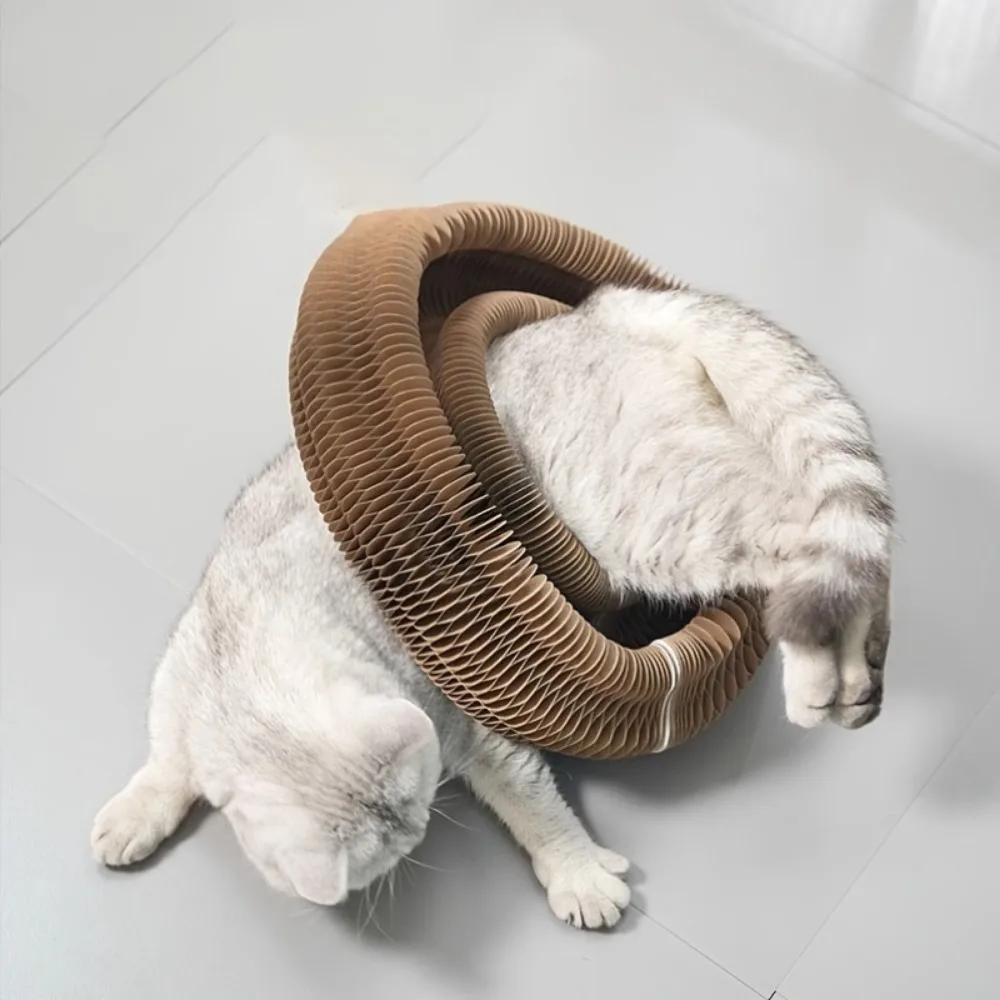 Durable Twistable Cardboard Cat Scratcher 4