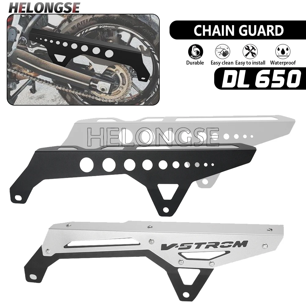 For SUZUKI DL650 V-Strom DL1000 DL 650/XT 1000/XT 1000XT 650XT Motorcycle CNC Belt Guard Cover Protector Decorative Chain Guard