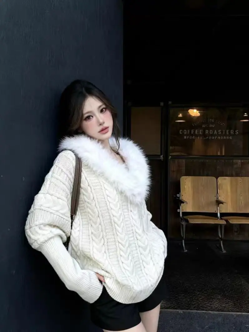 

Pullovers Womens Set Festive Holiday Season Christmas Winter Celebration Snow Themed Ice Crystal Reindeer Snowflake Pattern 2026