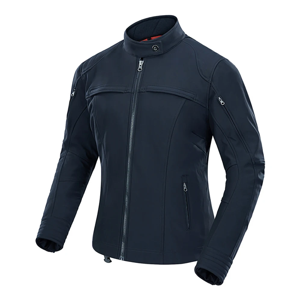 DUHAN Women's Jackets Motorcycle Reflective Life Jacket Removeable Protector Motorcycle Airbag Vest with Removeable Linner - Image 3