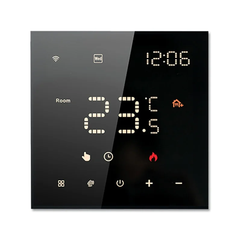 Gran oferta-termostato inteligente Wifi caldera de agua calentador eléctrico controlador de temperatura programable Tuya funciona con Alexa Google Hom