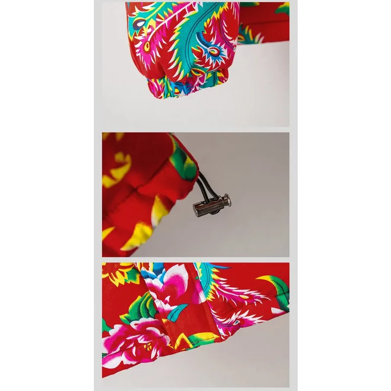 تتميز السترة القطنية الرجالية الشتوية الجديدة بتصميم نمط الأزهار النابضة بالحياة، الرائدة في اتجاه الموضة المعاصرة