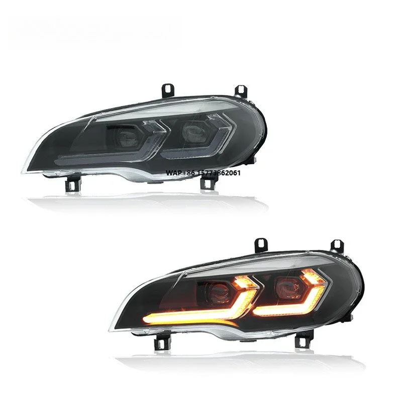 

1 Unit LED Headlights Car Accessories for Auto Lighting Systems 07-13 X5 Headlight Assembly E70 Car Led Lights