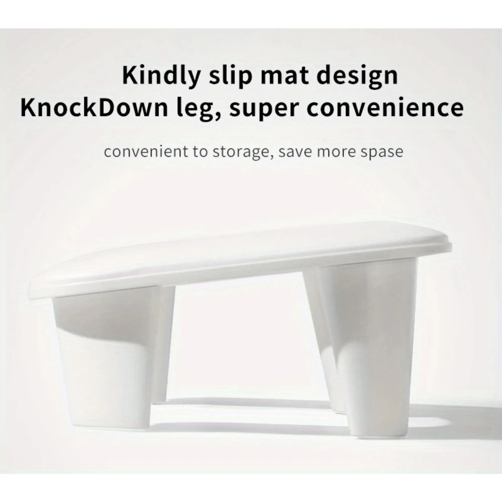 전문 네일 아트 핸드 필로우 – 인체공학적 기울기 매니큐어 쿠션, PU 가죽 및 나무 베이스, 살롱용