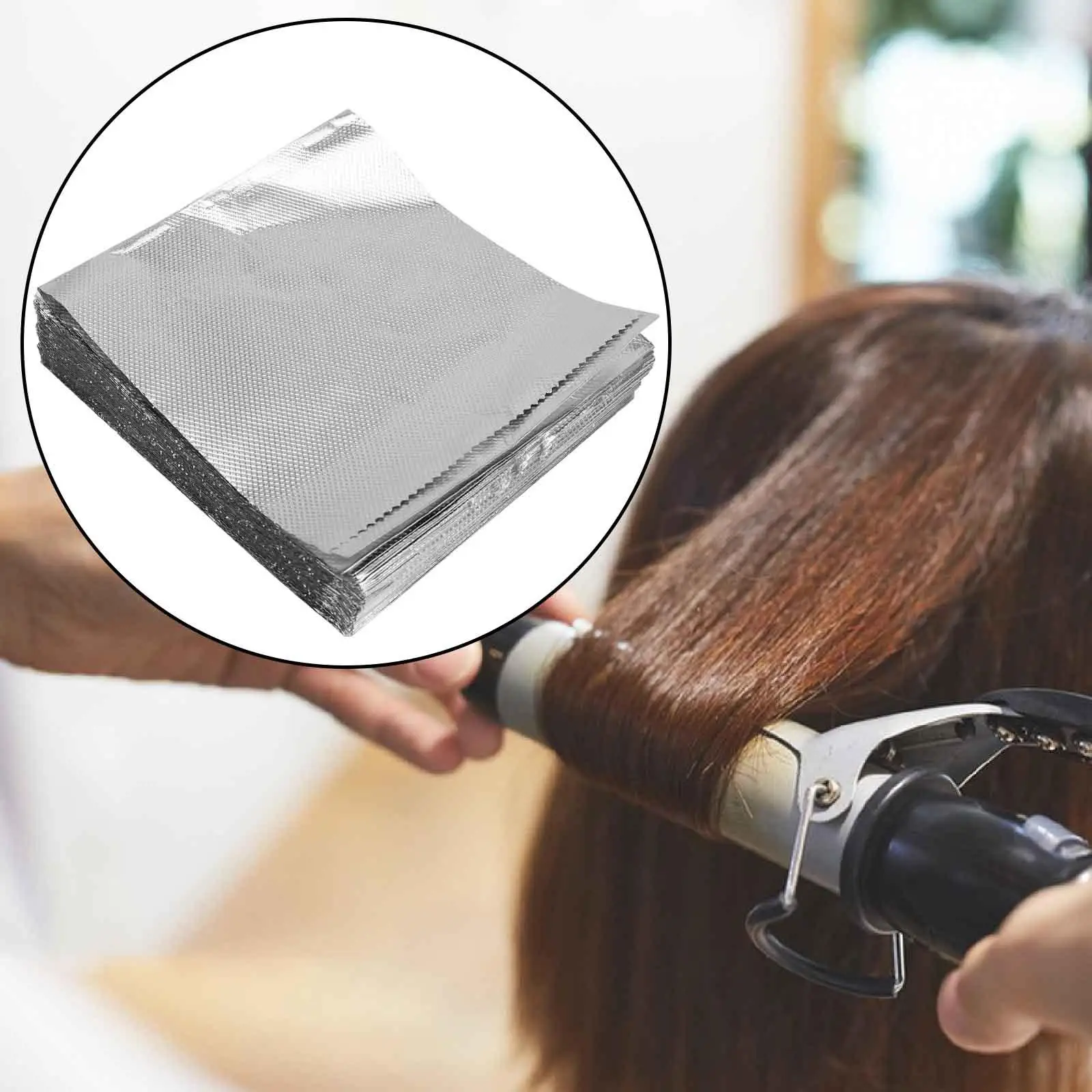 

300 Pieces Hair Foils Hair Dye Paper Sheets Supplies Portable Versatile Accessories Professional Foil Sheets